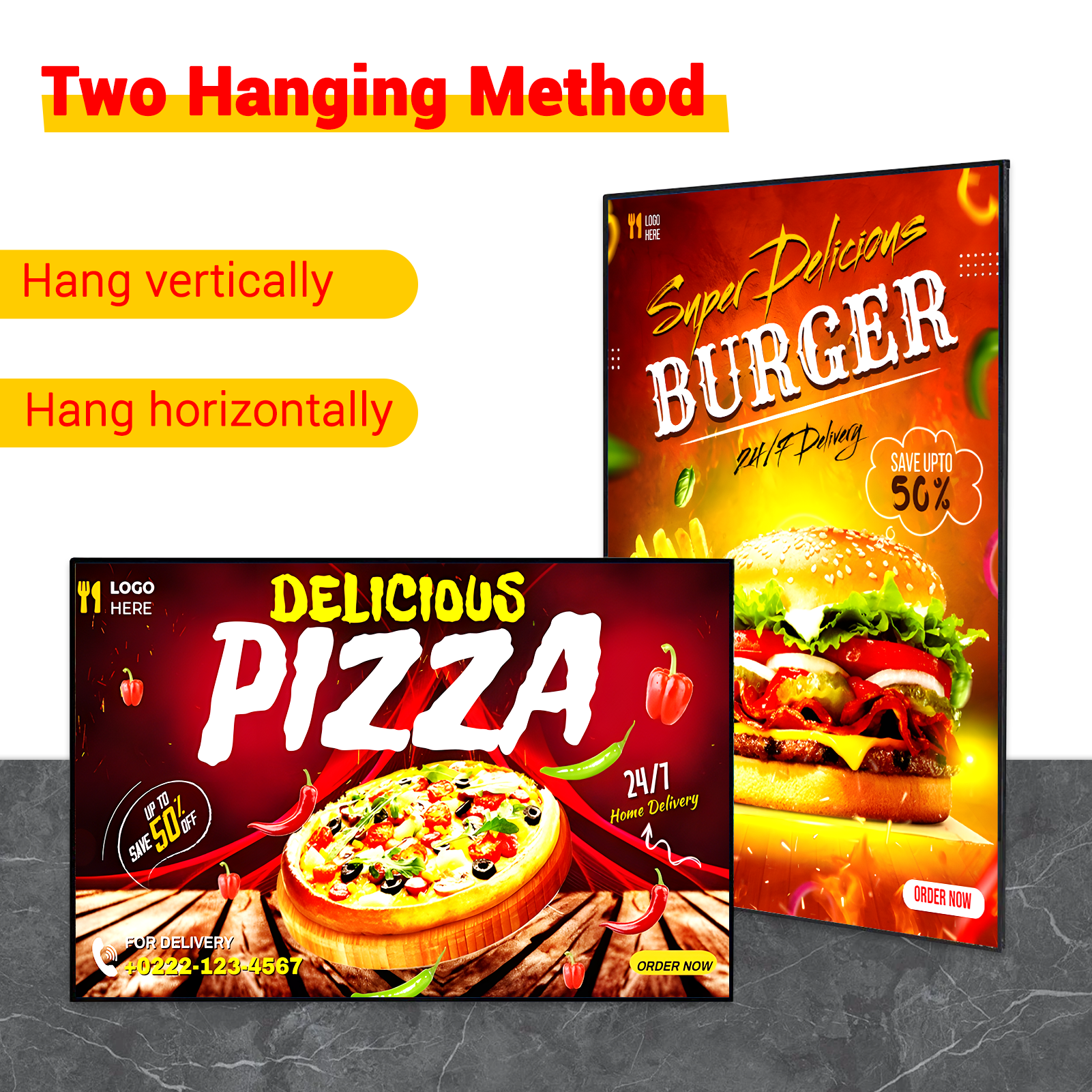 Custom menu light box,Ultra-Thin LED Light,Custom led light box sign, Menu Light Box Advertising Poster, light box menu board