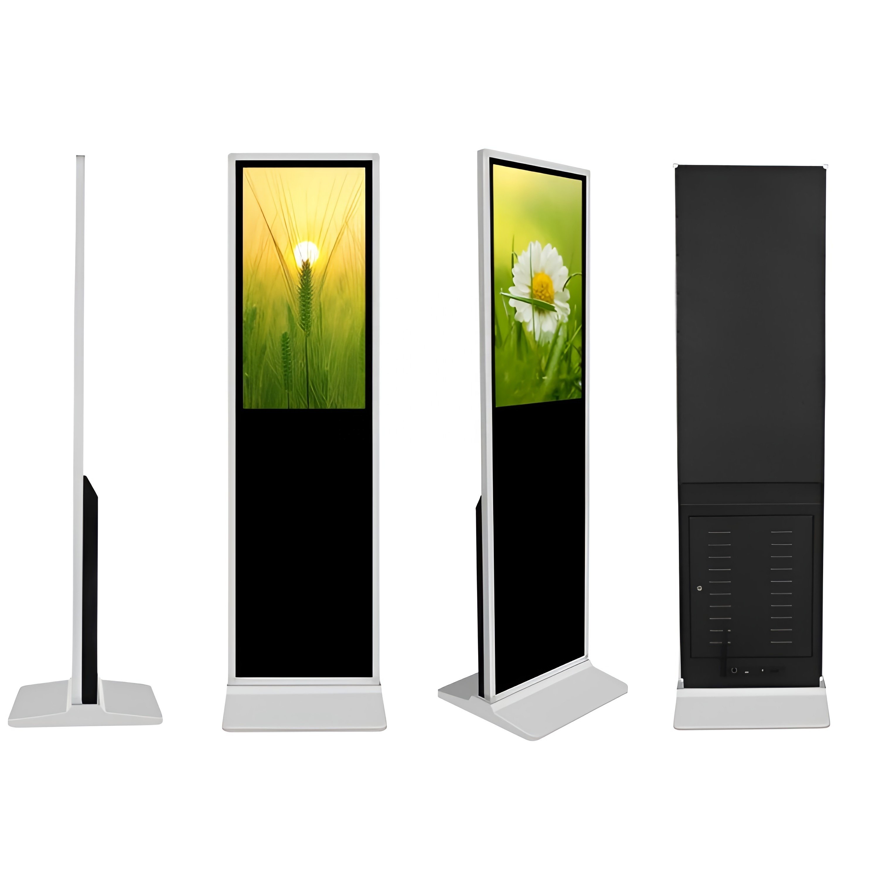 Best quality 55 inch wifi smart advertising board electronic LCD advertising board HD digital poster display factory supply