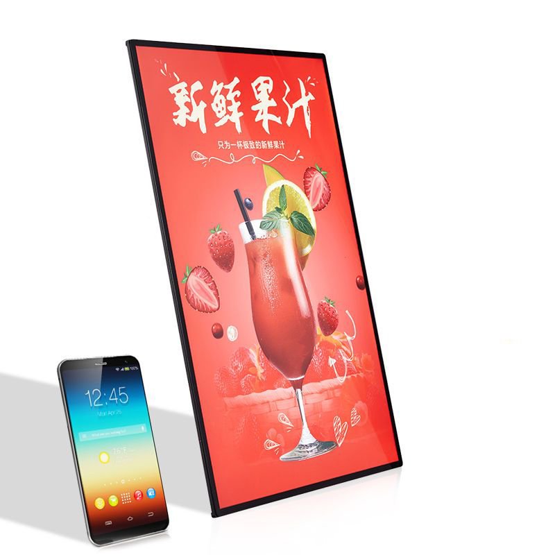 A1 A2 A3 A4 Slim Magnetic Aluminium Backlit LED Light Box Slim Advertising LED Light box