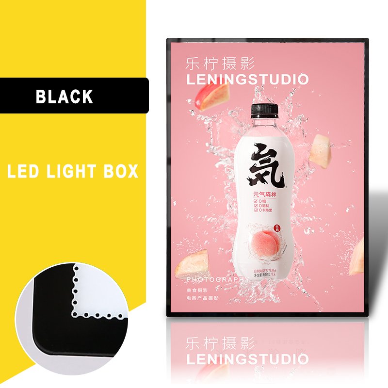 A1 A2 A3 A4 Slim Magnetic Aluminium Backlit LED Light Box Slim Advertising LED Light box