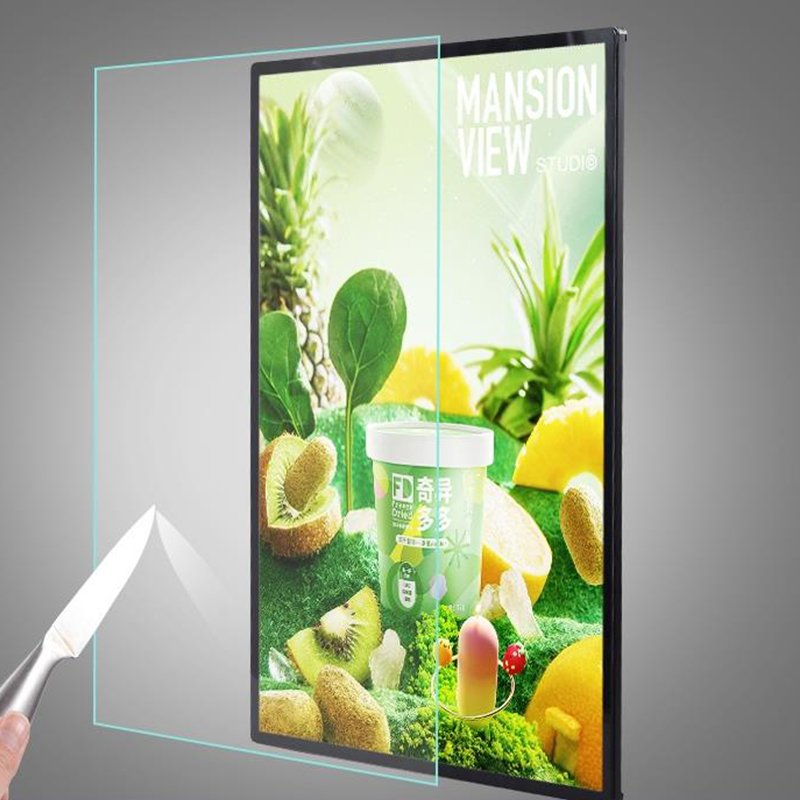A1 A2 A3 A4 Slim Magnetic Aluminium Backlit LED Light Box Slim Advertising LED Light box