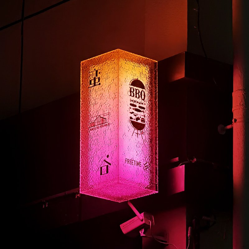 Custom Acrylic Light Box Wall-mounted LED Light Box Rectangle Plane for Retail advertising light boxes Pub Bar Hotel