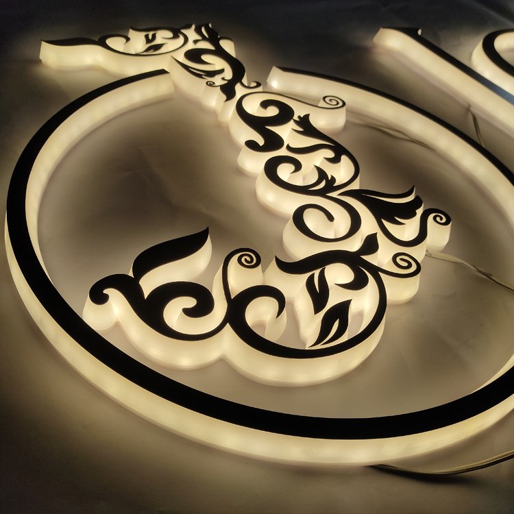 3d logo led sign light custom acrylic letters backlit channel letter sign led acrylic letters 3d custom led sign for business