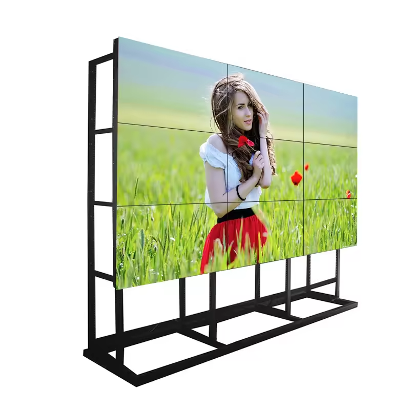 Ultra HD Narrow Bezel 46 55 65 Inch LCD Video Wall Splicing Screen for advertising