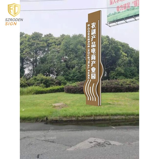 Custom Led Pylon Sign Advertising Mall Pylon Signage Led Indoor Directional Signage