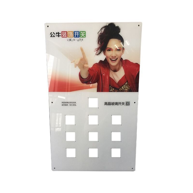 advertising display board for switches