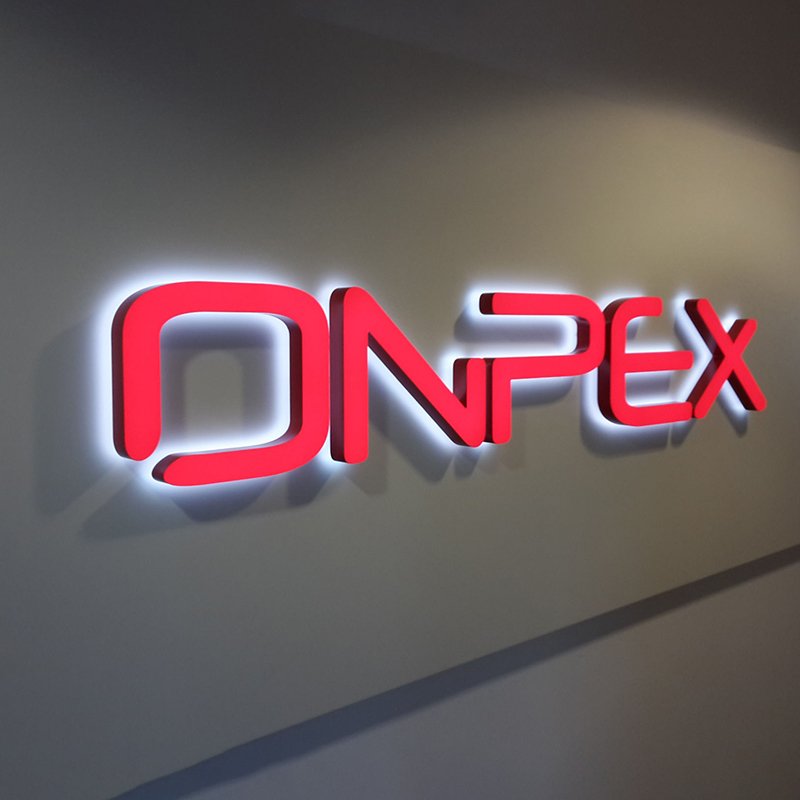 outdoor advertising facelit arylic custom Led illuminated Sign Led Letters Sign board For Outdoor Business Sign