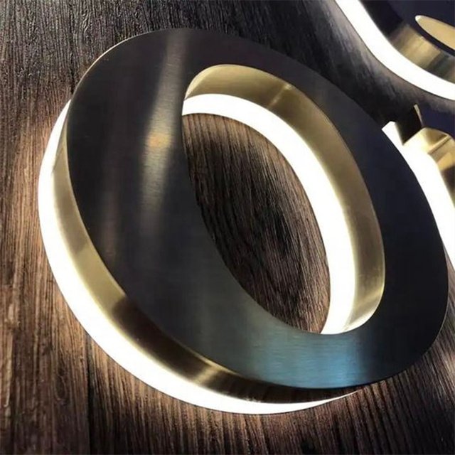 Custom Led Sign Board Outdoor Advertising Wall Sign 3d Acrylic backlit Led Letter Sign