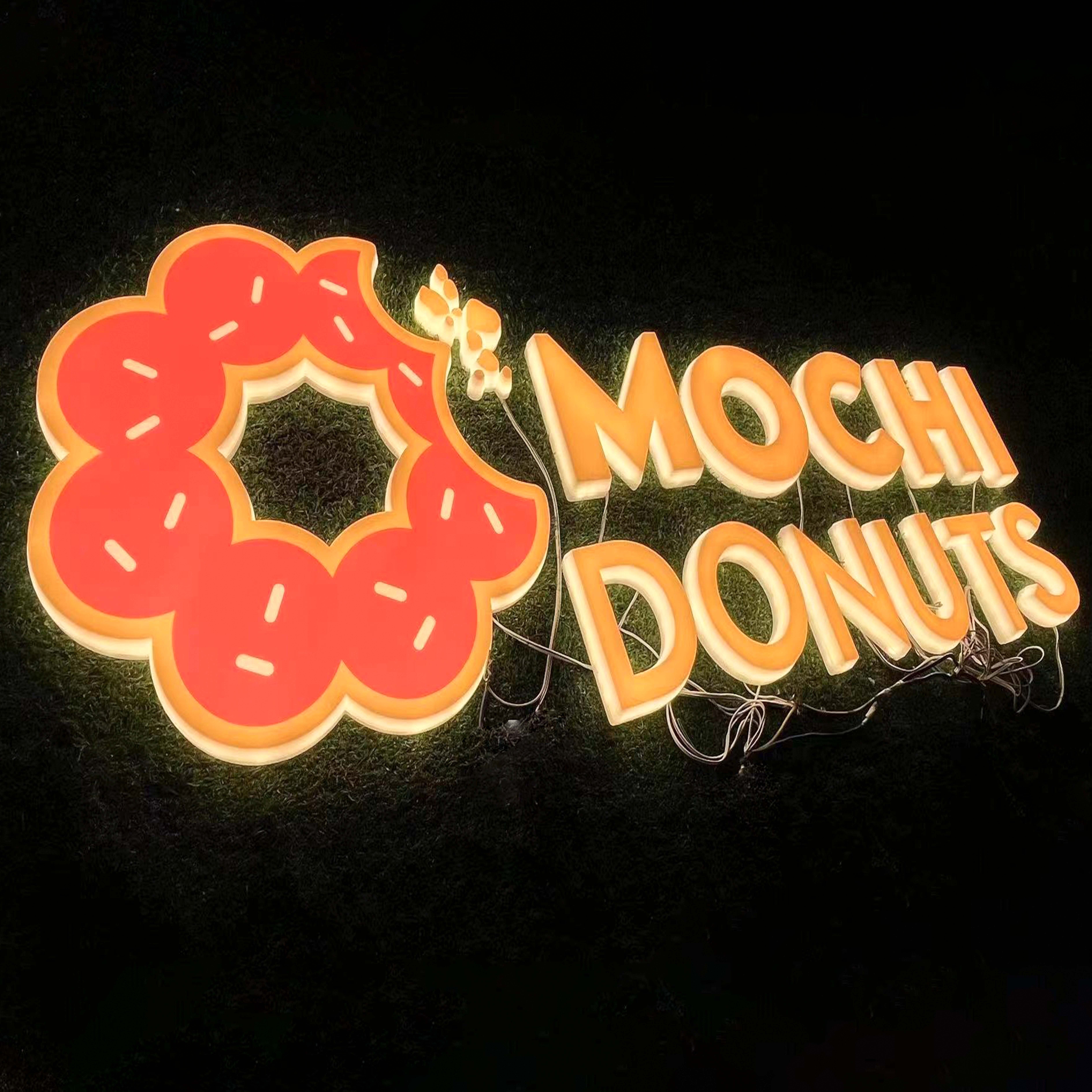 Light up letters led illuminated sign custom 3d logo business sign acrylic letters channel letter led signs for business