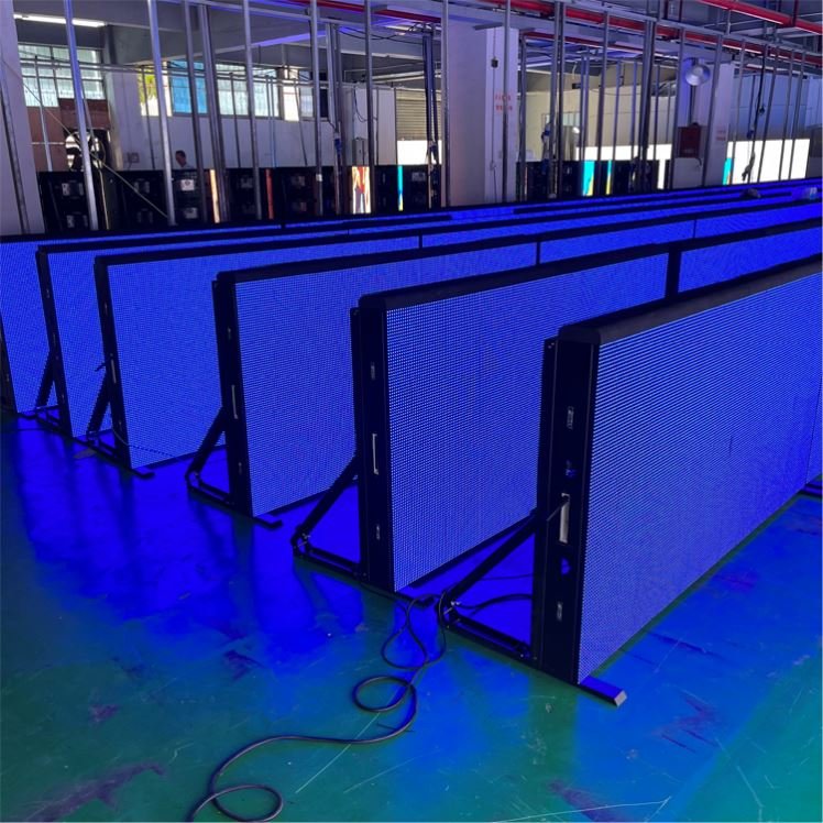 DAZIN Outdoor Sports Hd P6.67 P8 P10 Soccer Football Stadium Fence Led Advertising Panel Perimeter Boards Led Screen Display