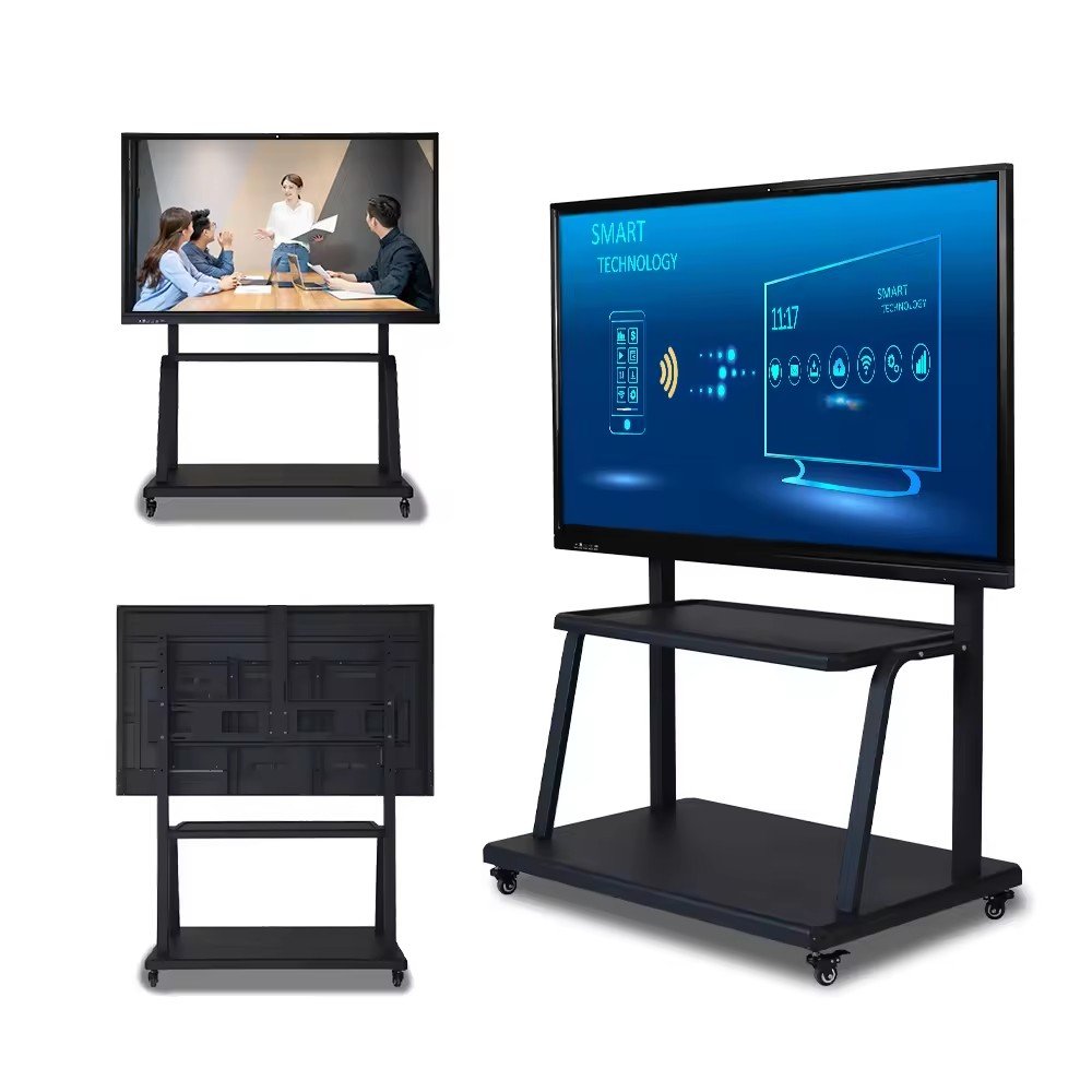 55 65 75 85 86 98 110 Inch Pen Finger Touch Interactive Flat Panel 4k Lcd Digital Interactive Smart Boards For Schools Teaching