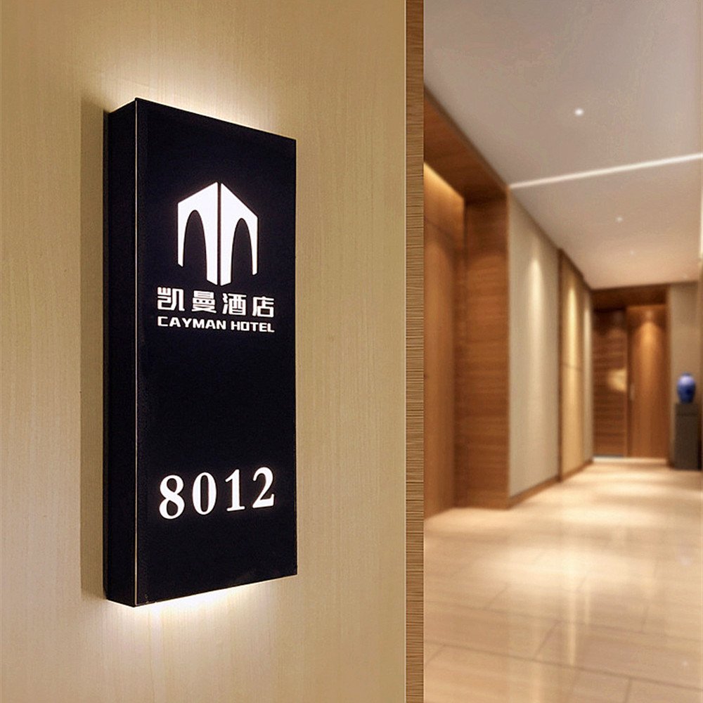 Fast Custom Restaurant Logo Illuminated Board Restaurant Number Sign Light Food Store Ultra Logo Light Sign Boards