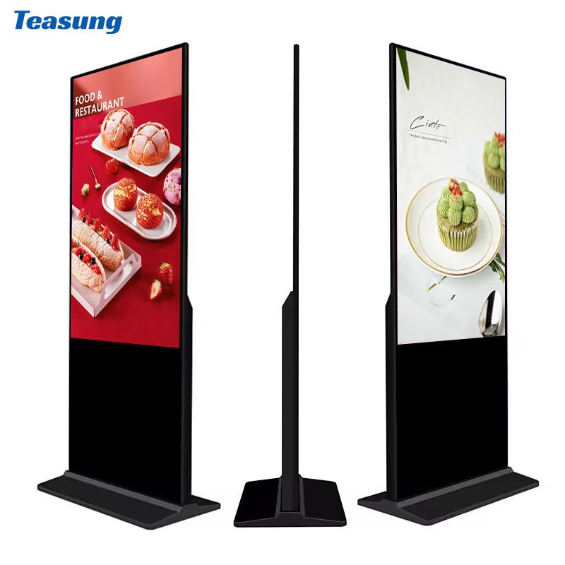 2024 New Cheap touch screen totem 50/43inch Commercial Service Equipment lcd interactive display board for indoor advertising