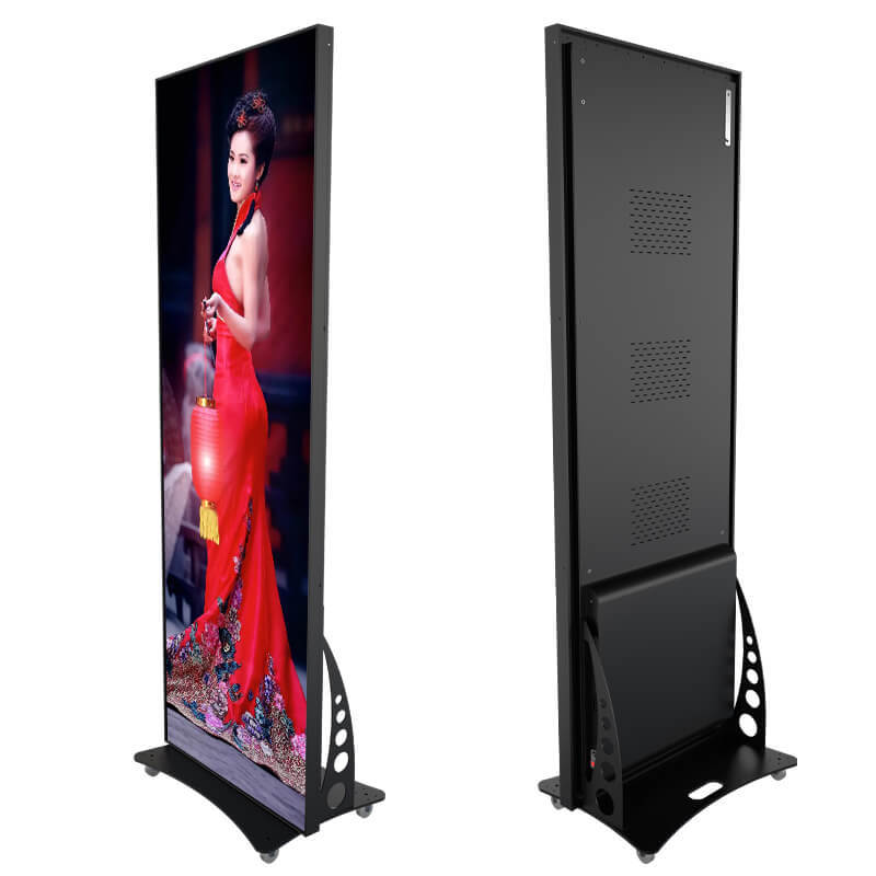 Display Outdoor Advertising Video Wall Digital For Transparent Panel Rental Signage Flexible Lcd Full Color 7 Led Poster Screen