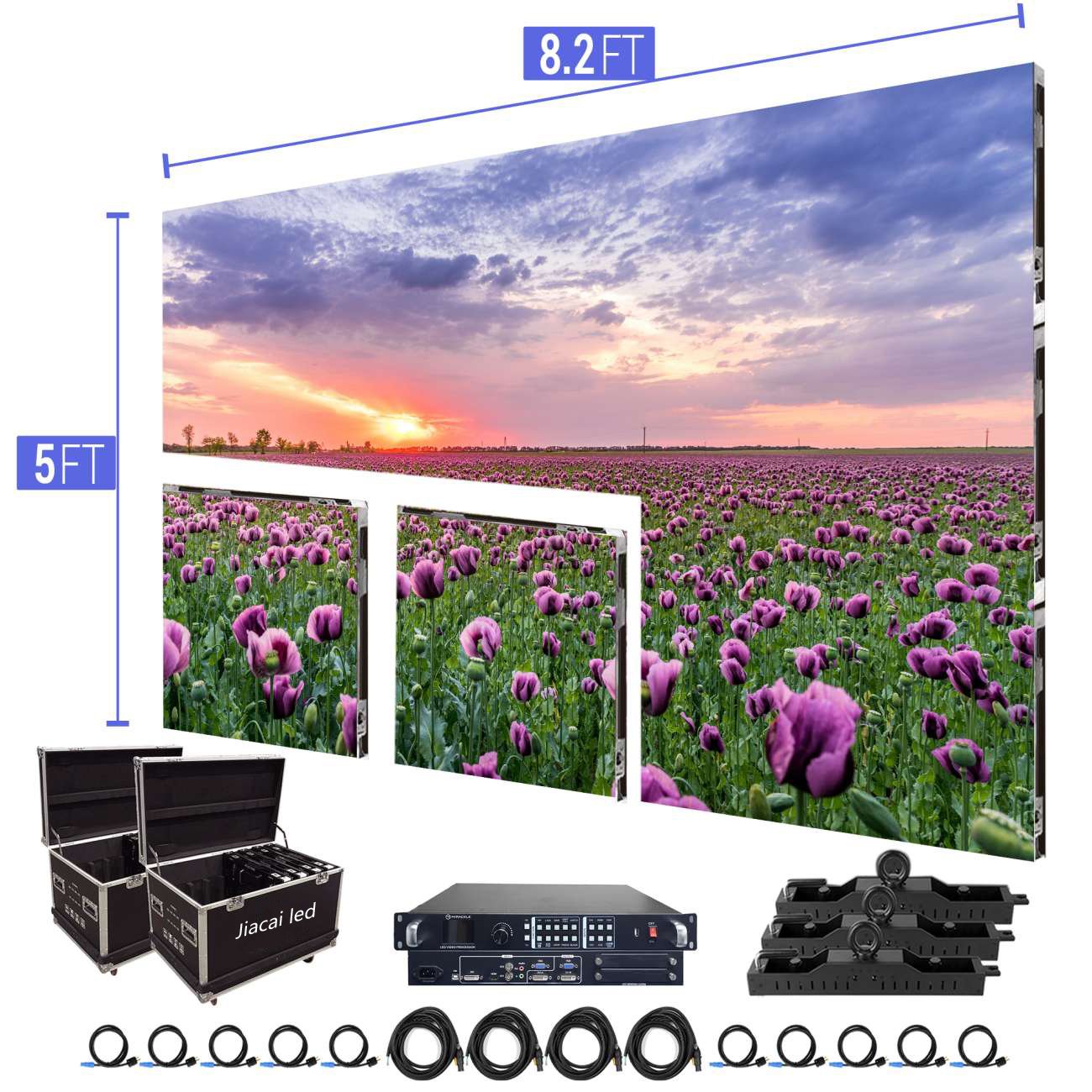 P3.91 Indoor 500 x 500mm Led p3.91 Video Display Pantalla Led Exterior P2.6 P2.9 P3.91 Led Rental Advertising Stage Screen
