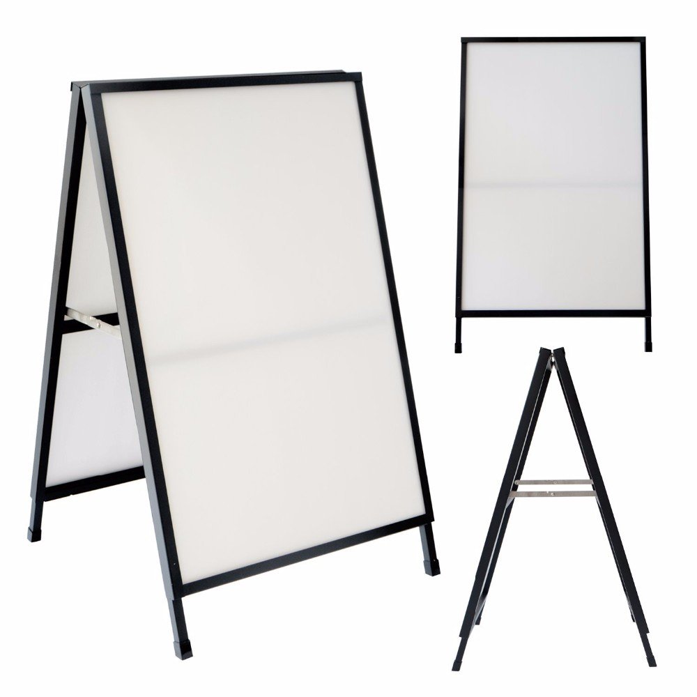 Double-sized Outdoor Pavement Sign Board for Advertising Sign