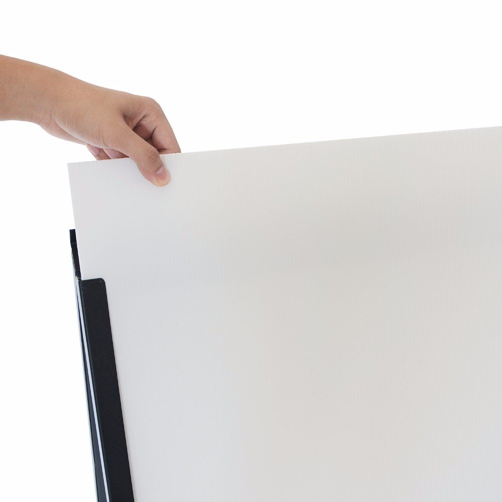 Double-sized Outdoor Pavement Sign Board for Advertising Sign