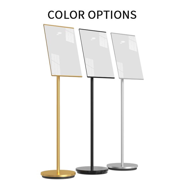 BOZE New Arrivals Wholesale Indoor and Outdoor Minimalist Poster Display Sign Board for Advertising Decorations