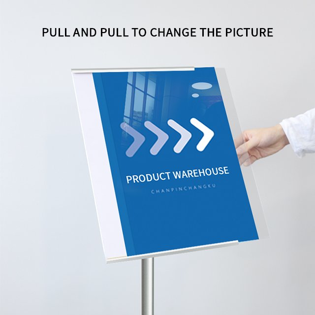 BOZE New Arrivals Wholesale Indoor and Outdoor Minimalist Poster Display Sign Board for Advertising Decorations