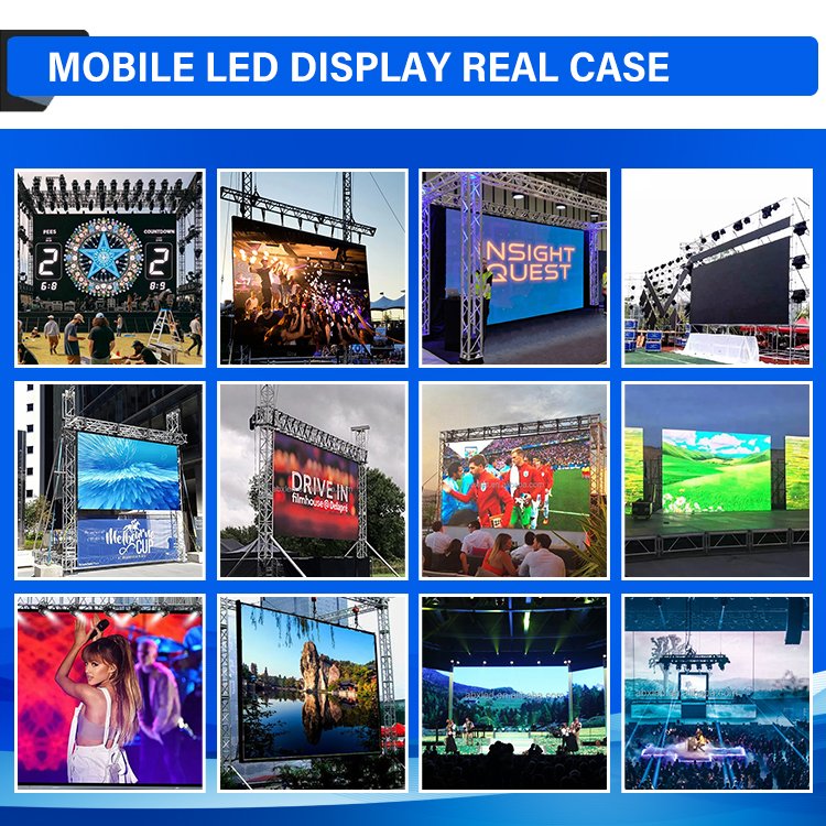 ABXLED High Quality Stage Background Led Screen Panel Indoor Advertising or Stage Rental Full Color 3.91 mm 2 Years CE ROHS FCC