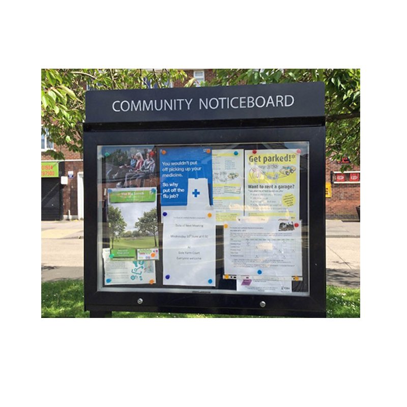 Custom Stainless Steel Digital Notice Board Outdoor Advertising Advertisement Board Led Billboard Display Bulletin Board