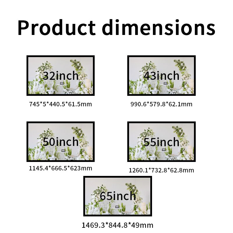 Outdoor 4K Advertising Equipment Wall Mounted Vertical Digital Signage Video Display