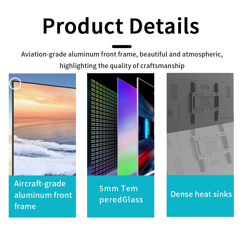 Outdoor 4K Advertising Equipment Wall Mounted Vertical Digital Signage Video Display