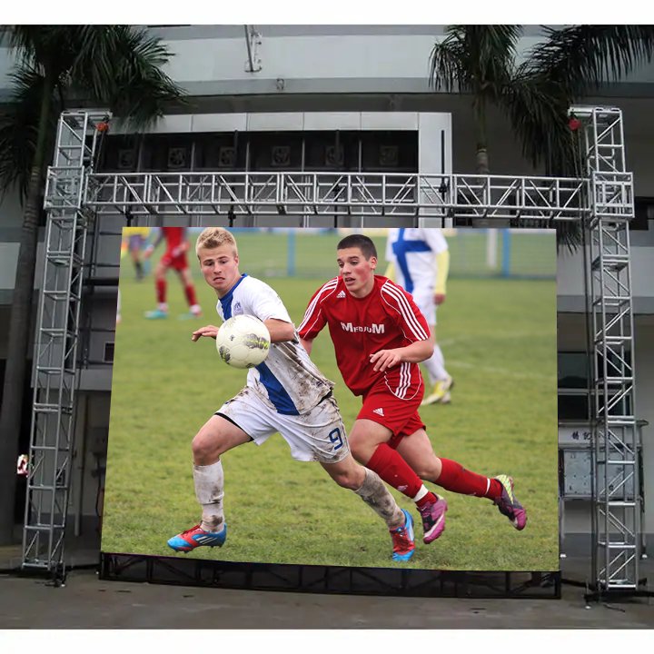 P4 P6 P8 Front Service Fixed Pantallas Exterior Video Wall Display Billboard Sign Board Signage Advertising Outdoor Led Screen