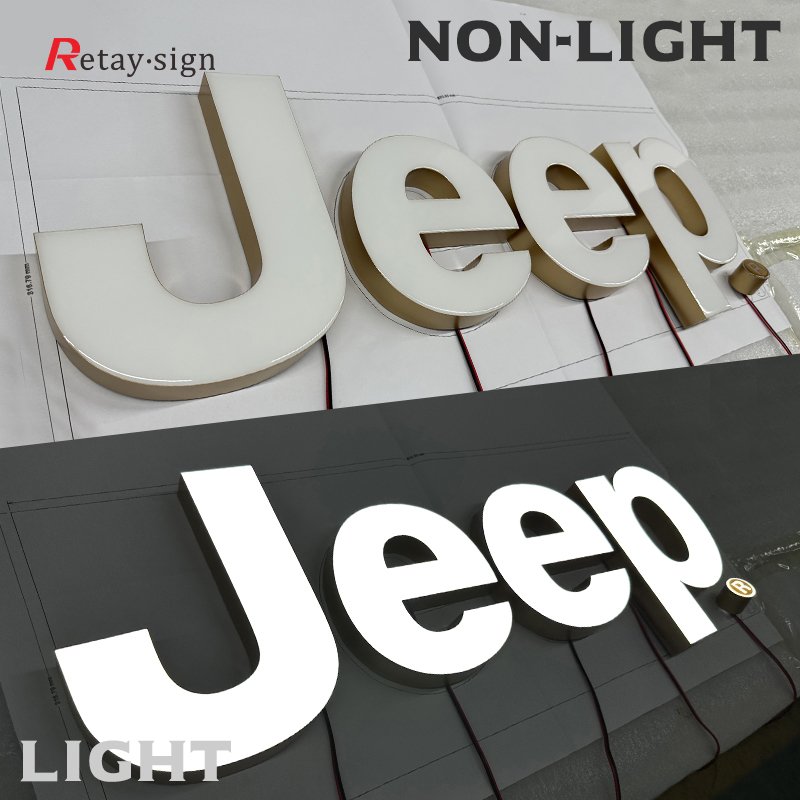 Custom signs for business wall indoor led bright signage outdoor led signboard digital led advertising signs