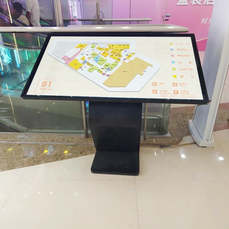 55 inch lcd/led indoor advertising board android computer interactive touch screen kiosk monitor digital signage and display