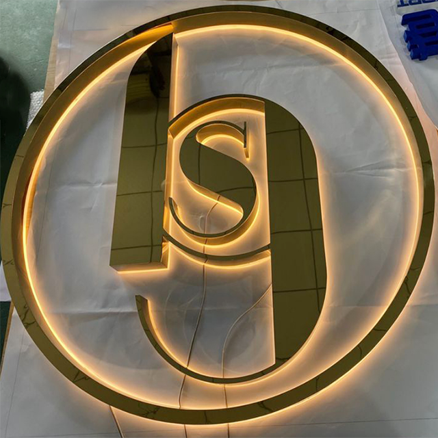 Manufacturer 3D Sign Logo Board Store front name Business led letter Sign Outdoor business name 3d custom LED sign for business