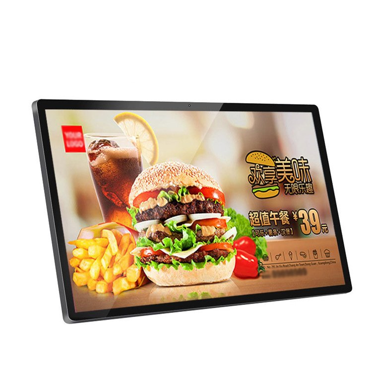 43 inch indoor advertising screen, coffee shop, fast food restaurant, high-definition player, digital signage