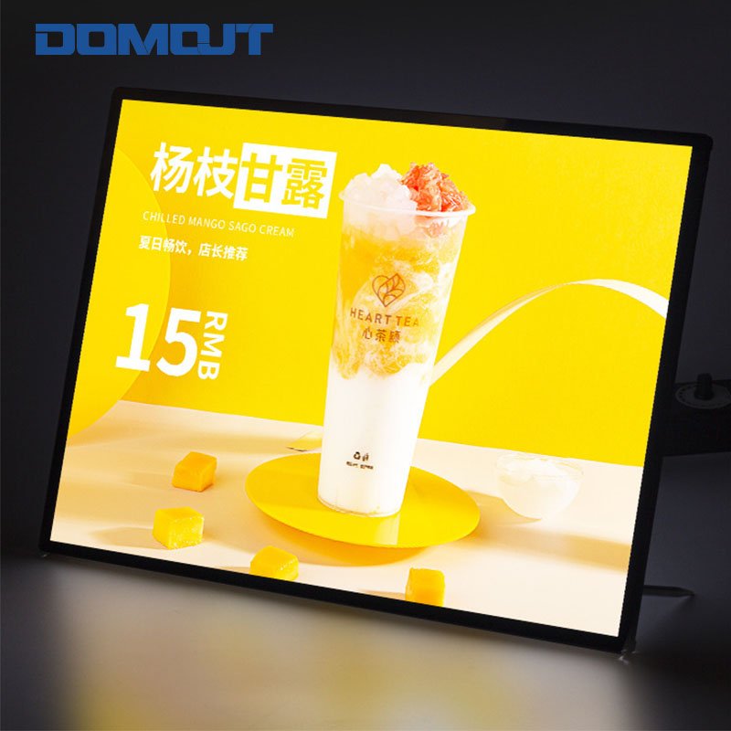 LED light box Led Menu Board Magnetic Light Box For Restaurant Shop