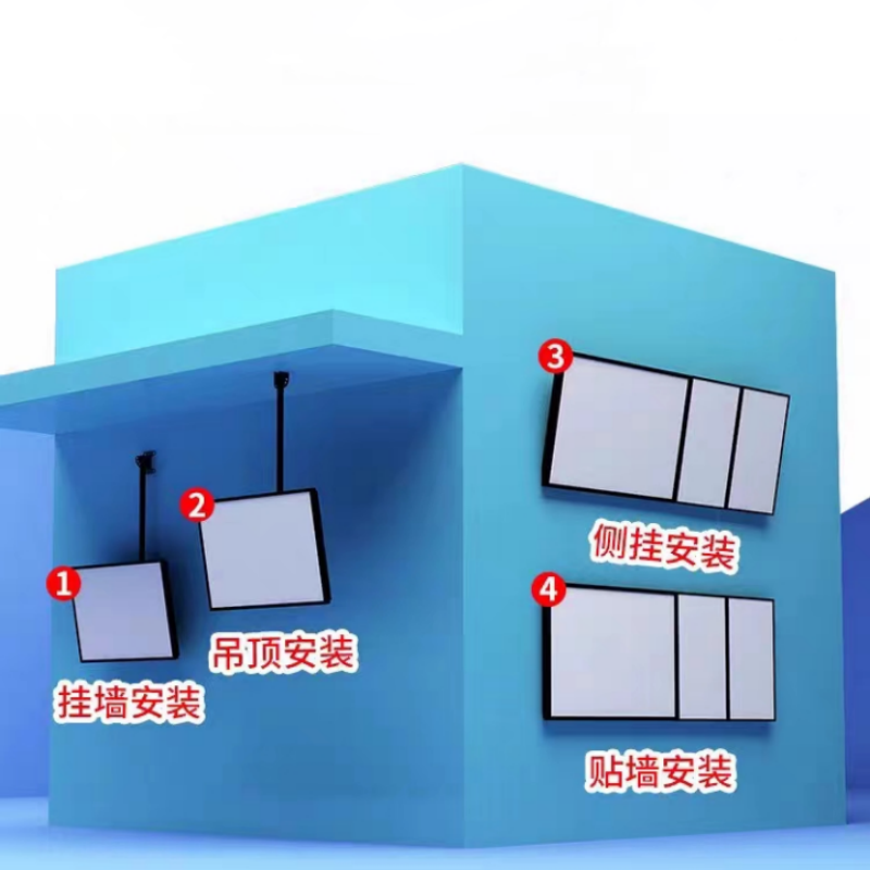 Handiness LED snap frame advertise light box restaurant advertising wall mount menu board,LED Aluminum Light Box