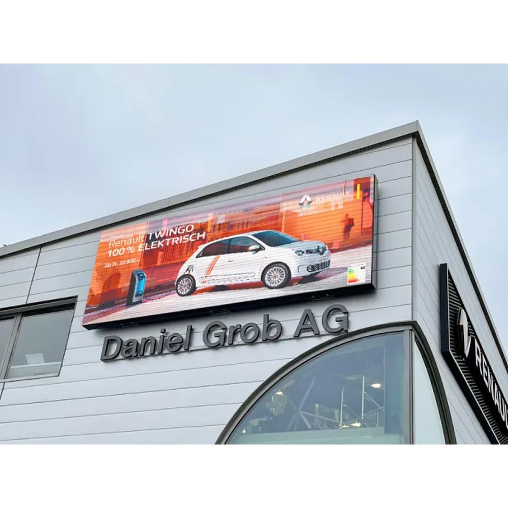 Shop Front Open Led Display Screen Panel Board, Outdoor P4 Energy Saving Ecran Pantalla Led Billboard Sign Board for Advertising