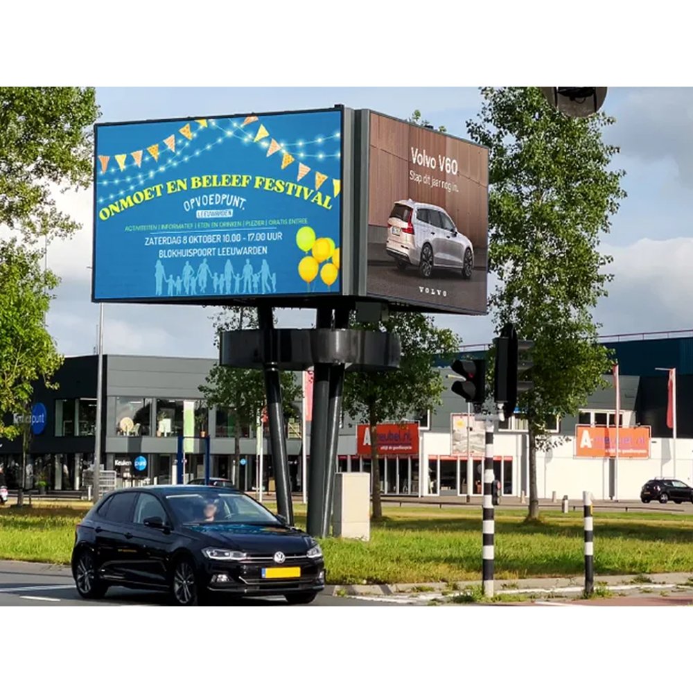 Shop Front Open Led Display Screen Panel Board, Outdoor P4 Energy Saving Ecran Pantalla Led Billboard Sign Board for Advertising