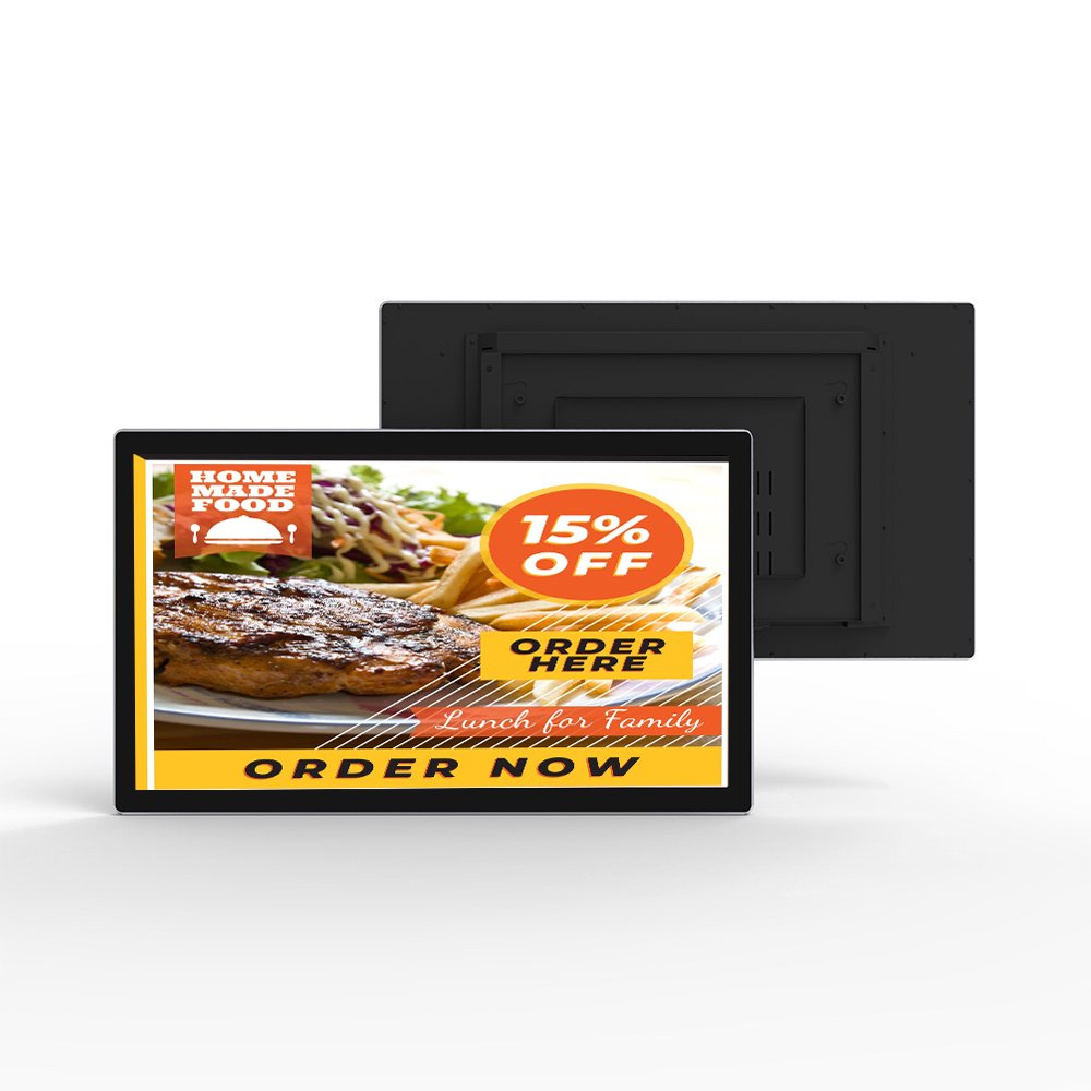 32" 43" 49'' 55" 65'' 2K 4K Wall Mounted USB WiFi Digital Advertising Display Logo Custom Menu board Display