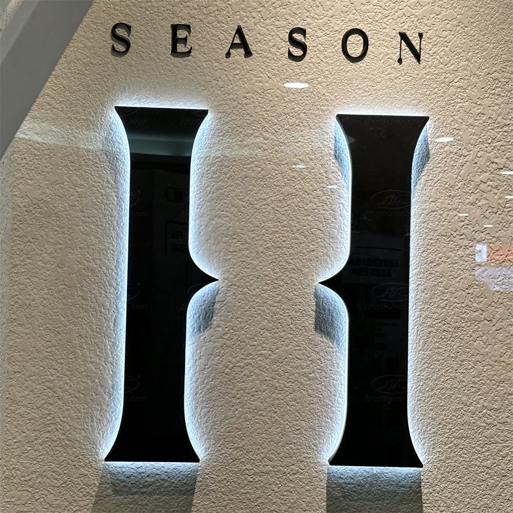 Custom 3D Acrylic LED Letter Sign Indoor & Outdoor Light Backlit Business Logo Board Home Mobile Shop & Bar Advertising Design