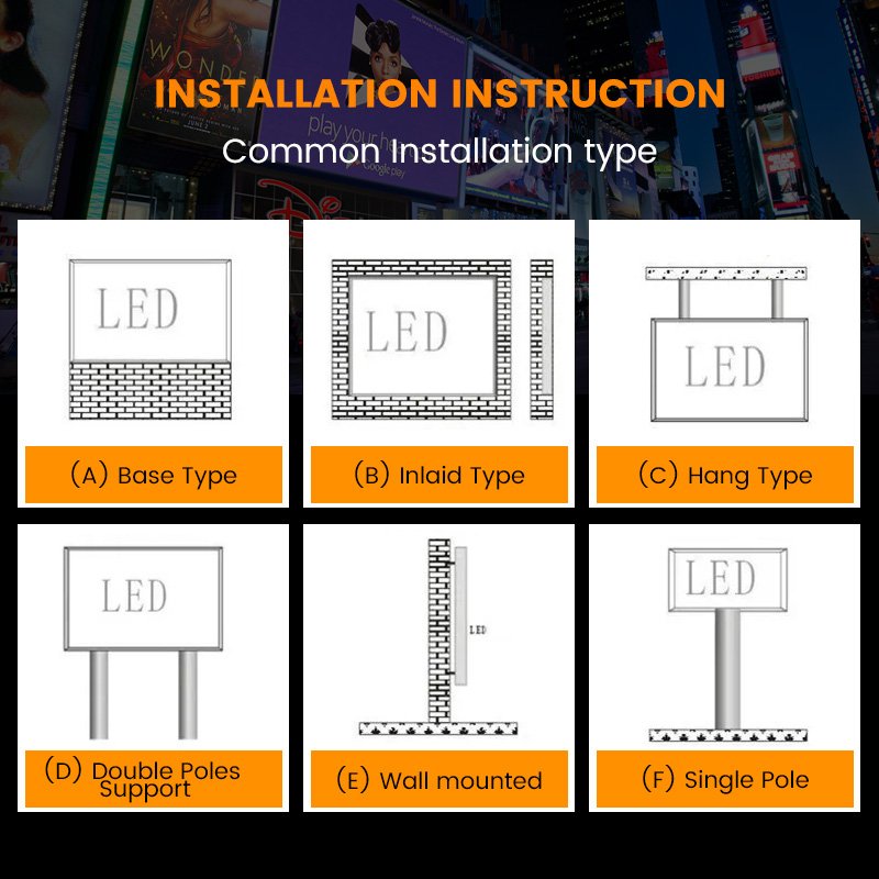 LED modules with good quality P4 outdoor SMD RGB led digital screen led display panel board