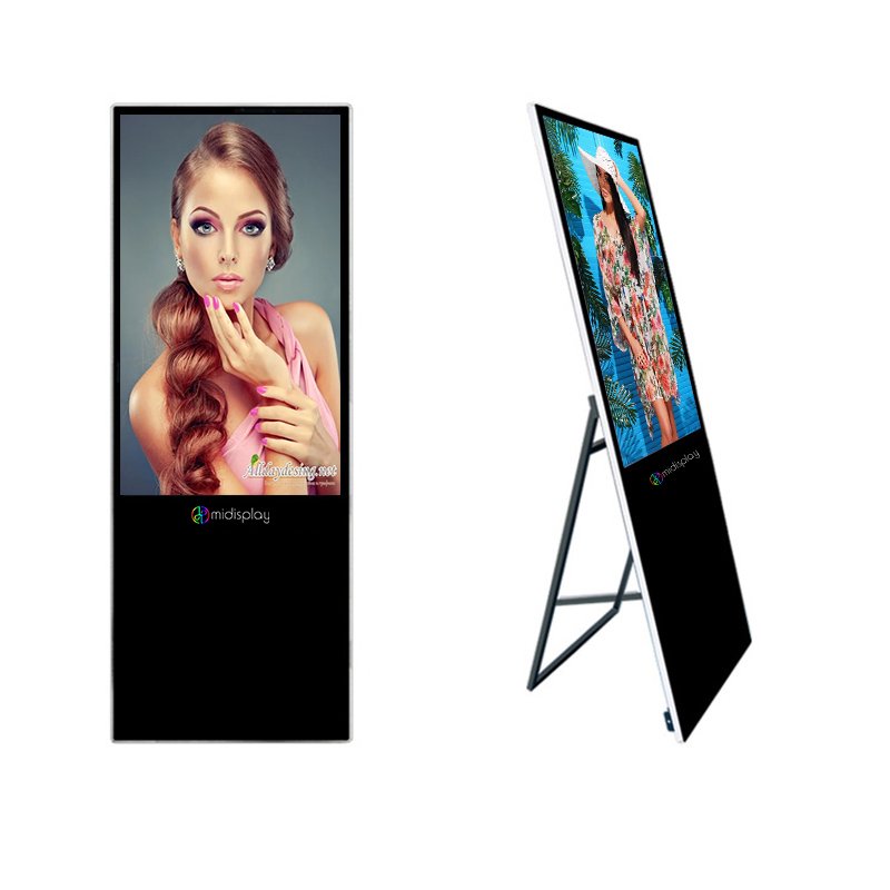 Touch screen table stand make up lcd panel with ad software advertising board smart wifi Digital Signage Display