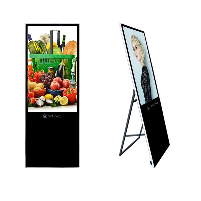 Touch screen table stand make up lcd panel with ad software advertising board smart wifi Digital Signage Display