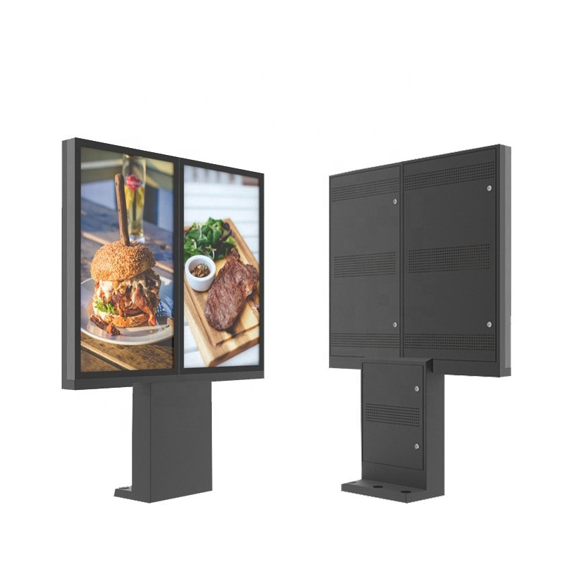 55inch outdoor weatherproof menu digit board lcd display advertising drive thru kiosk