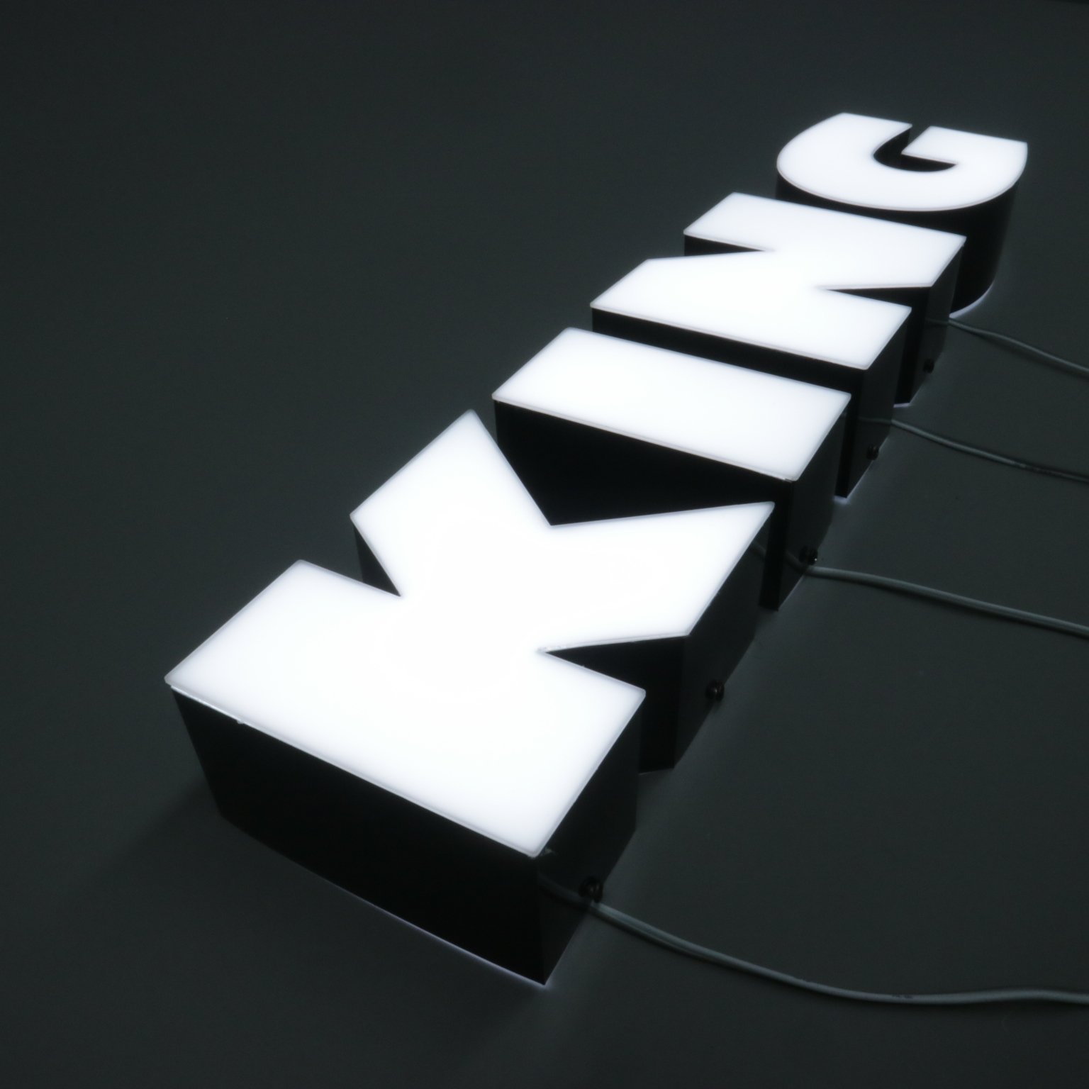 custom 3d led commercial advertising signs outdoor sign boards design for restaurants