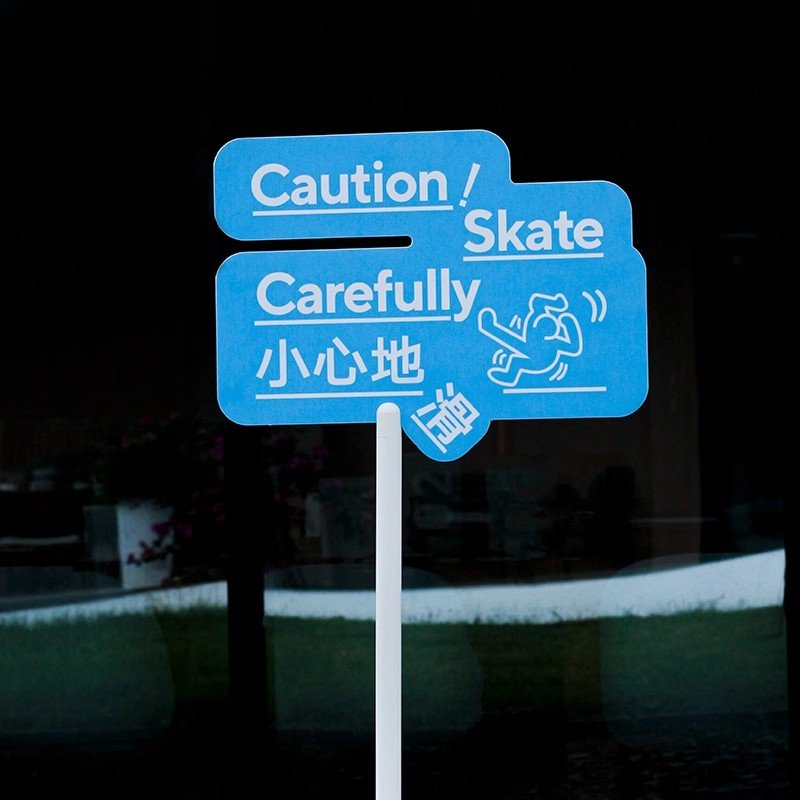 Guidance Sign Minimalist INS style creative landing display board, customized advertising signs for store guidance and reminders