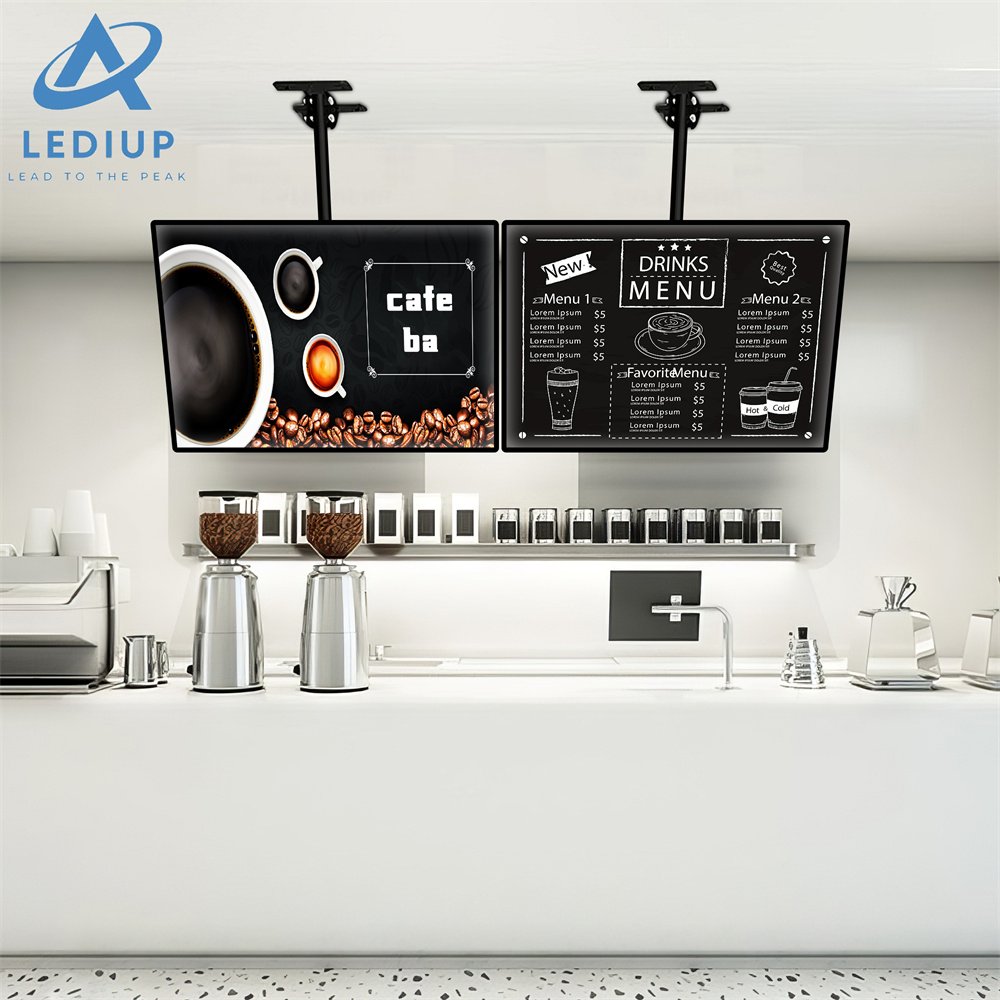 LEDIUP Cheap Factory Price Led Photo Frame Light Box Glass Advertising Led Restaurant Menu Board