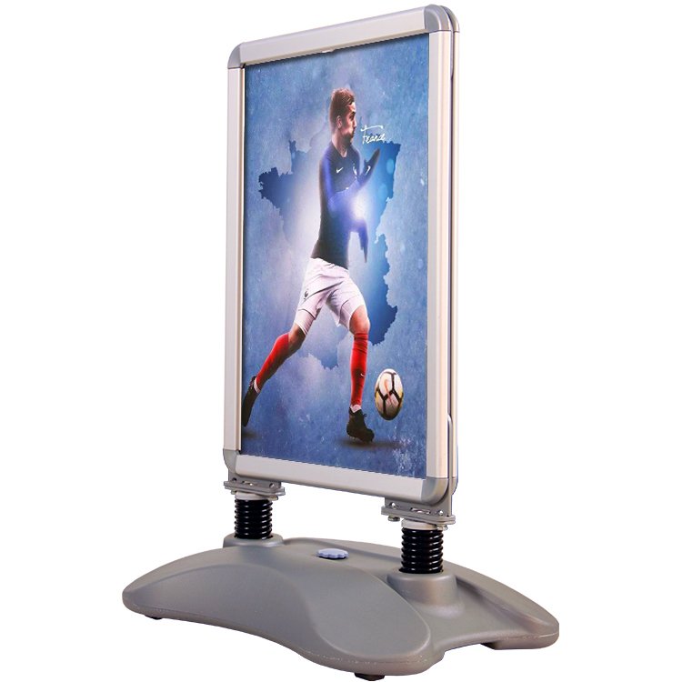 A1 silver aluminum profile snap frame outdoor aluminum profile advertising board