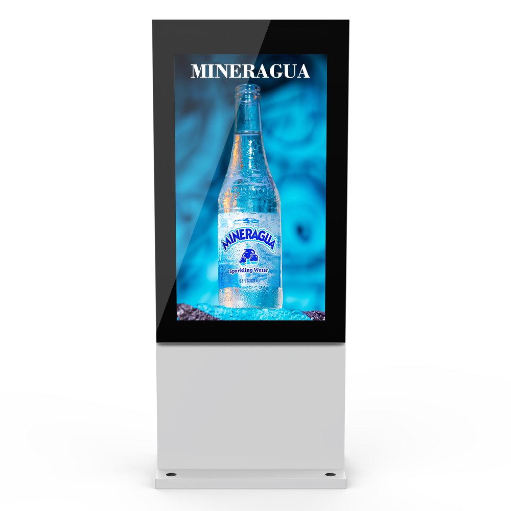 32 Inch Digital Signage Industrial 3D Player Capacitive Touch Screen Display Outdoor Totem Board Monitor Outdoor Lcd Advertising