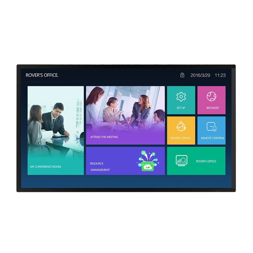 50-inch indoor ultra-thin touch screen wall-mounted LCD advertising display restaurant advertising menu board