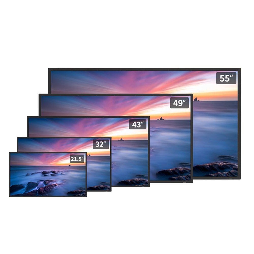 50-inch indoor ultra-thin touch screen wall-mounted LCD advertising display restaurant advertising menu board