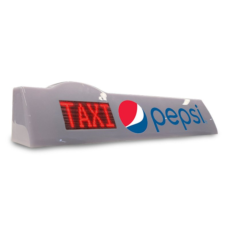 P2.5 P3.33 P5 Outdoor Waterproof Programmable Message Sign Board Advertising Taxi Roof LED Screen For Cars